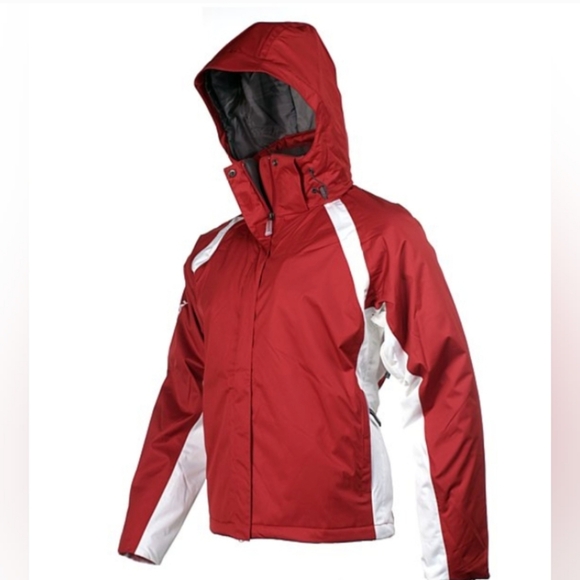 Salomon Ski Jacket Women's Size Small Red White - Picture 4 of 16